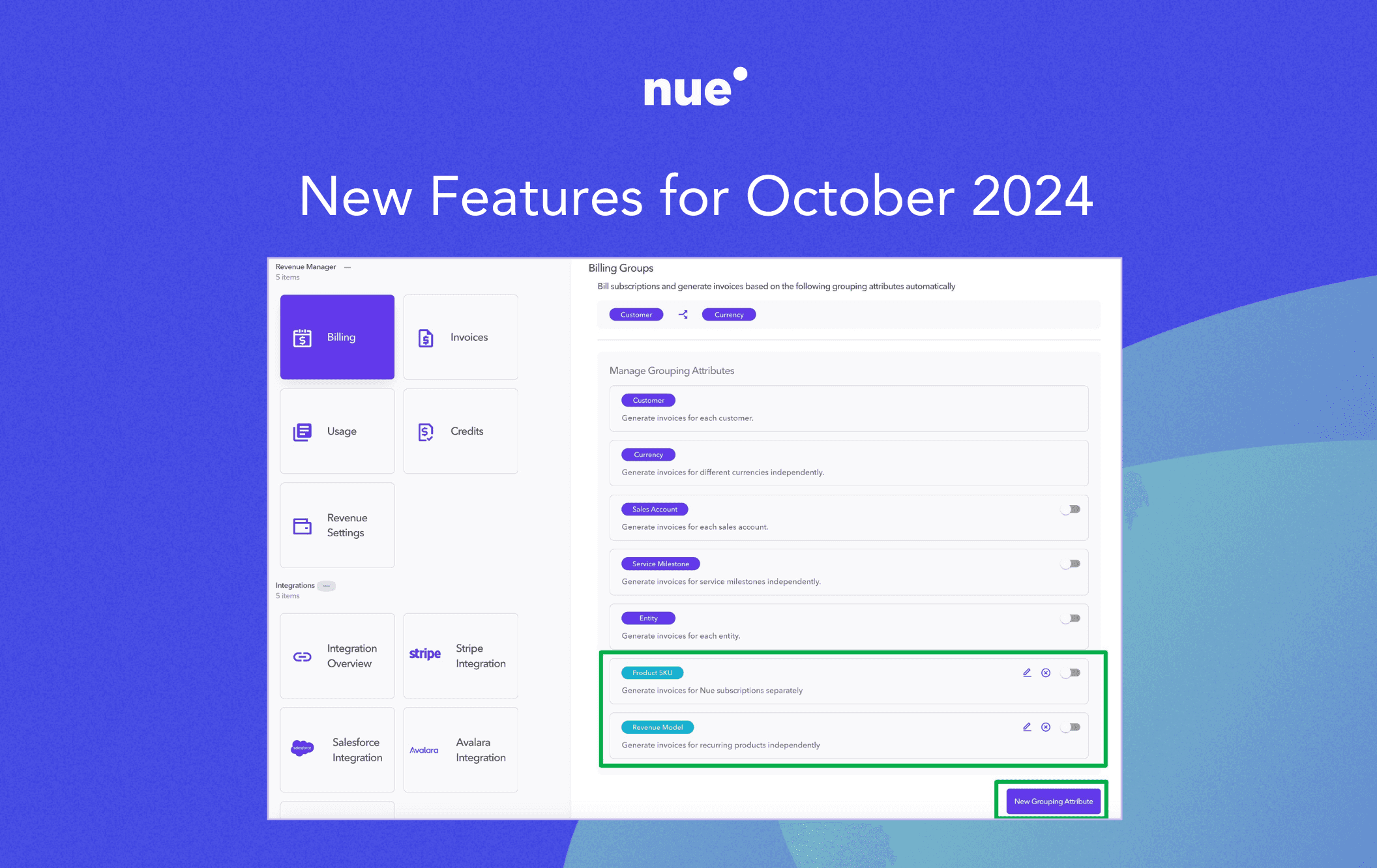 New Features for October 2024